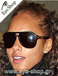  Alicia-Keys wearing sunglasses Dsquared dq 0027