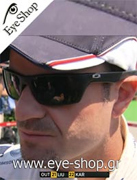  Rubens-Barrichello wearing sunglasses Oakley jury 4045