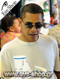  Barak Obama wearing sunglasses RayBan 3183