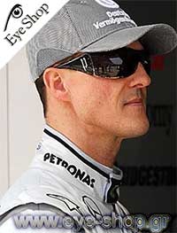  Michael-Schumacher wearing sunglasses Police 8103