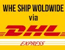 Woldwide shipping via DHL express