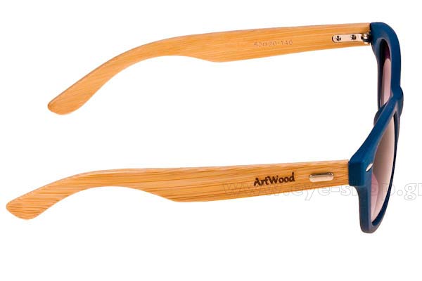 Artwood Milano model Bambooline 1 MP200 color Blue - bamboo temples