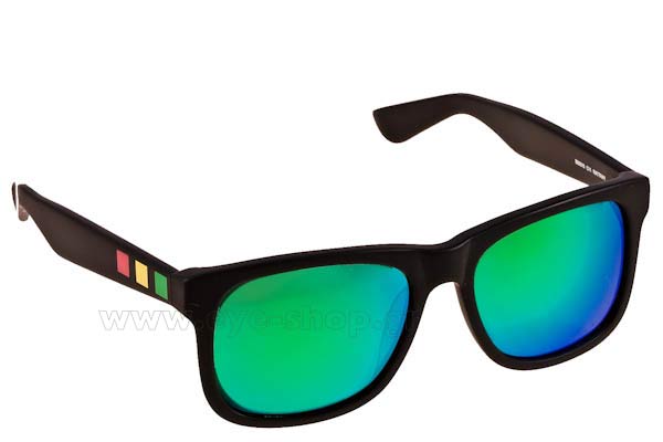 Sunglasses Brixton BS0010 C11 Green Mirror Rattray