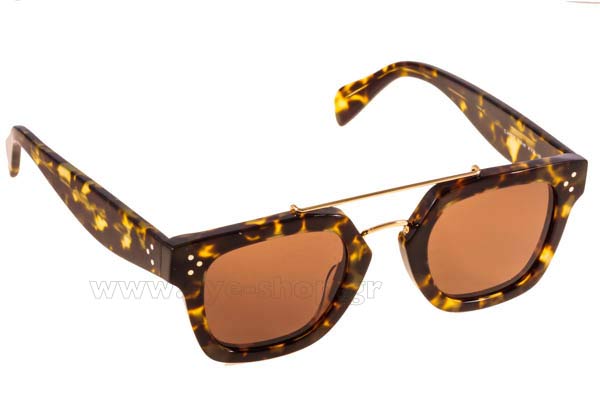 Sunglasses Celine CL 41077S PHWA6 HAVGREEN (BROWN)