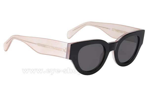 Sunglasses Celine CL 41064S 6TV  (BN) 	BKOPLPINK (DK GREY)