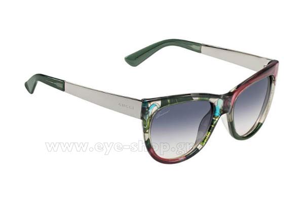Sunglasses Gucci GG 3739S 2F1  (I4)	GRNFLO RT (BLUE DS PEACH)