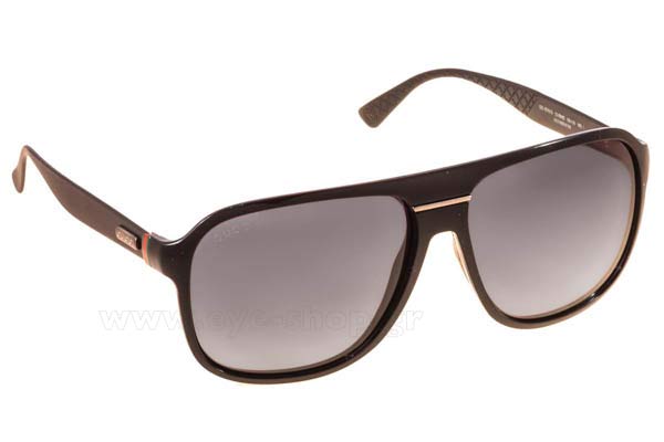 Sunglasses Gucci GG 1076S GVB  (HD)	BLK SHNMT (GREY SF)