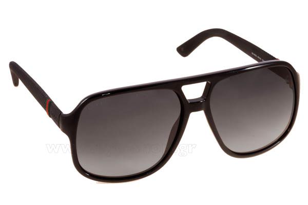 Sunglasses Gucci GG 1115S M1V  (9O)	BLACK RBBR (DARK GREY SF)