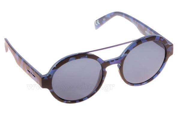 Sunglasses Italia Independent I PLASTIK 0913 141.GLS Camo Blue