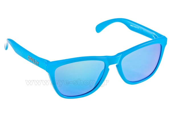 Sunglasses Oakley Frogskins 9013 15 Matte Sky Sapphire Iridium
