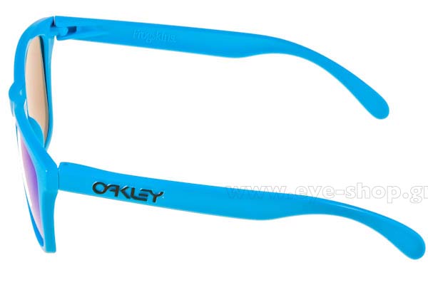 Oakley model Frogskins 9013 color 15 Matte Sky Sapphire Iridium