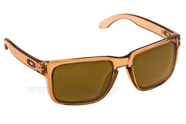 Sunglasses Oakley Holbrook 9102 64 Sepia Dark Grey