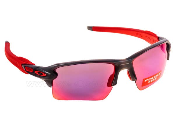 Sunglasses Oakley FLAK 2.0 XL 9188 04 Mat Grey Prizm Road