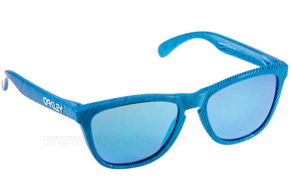 Sunglasses Oakley Frogskins 9013 55 Fingerprint Sky Blue