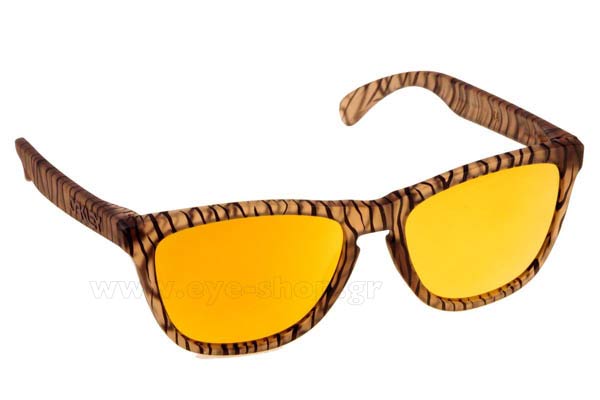 Sunglasses Oakley Frogskins 9013 67 Matte Sepia 24k Iridium