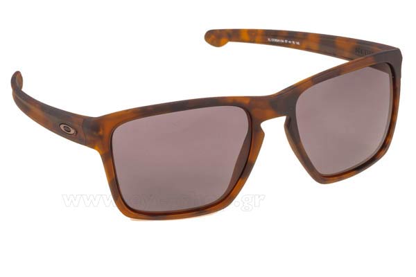 Sunglasses Oakley SLIVER XL 9341 04 Matte Brown Tortoise Grey