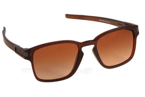 Sunglasses Oakley LATCH SQ 9353 09 Matte Rootbeer Drk Brown Gradient