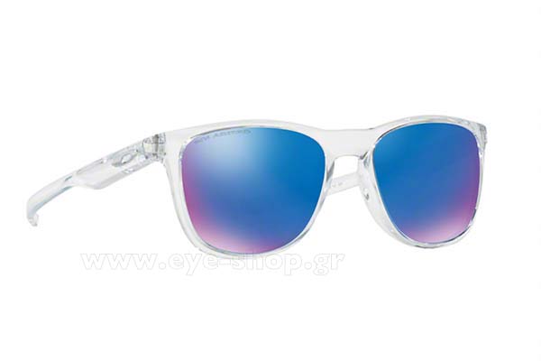 Sunglasses Oakley TRILLBE X 9340 05 Clear Sapphire Irid Polarized