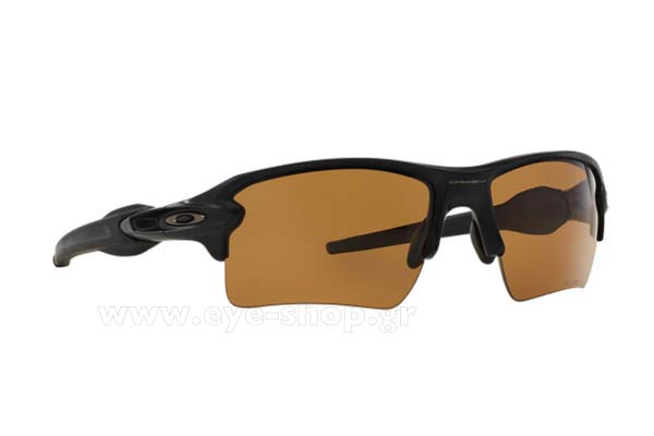 Sunglasses Oakley FLAK 2.0 XL 9188 07 Mt Black Bronze Polarized