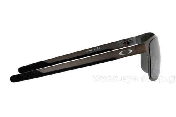 Oakley model Holbrook Metal 4123 color 06 Matte Gunmetal Prizm black polarized