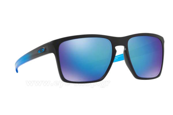 Sunglasses Oakley SLIVER XL 9341 13 MATTE BLACK prizm sapphire polarized