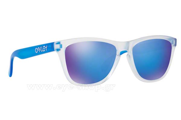 Sunglasses Oakley Frogskins 9013 B2 Matte Clear Transparent Blue