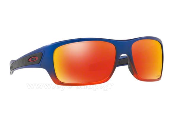 Sunglasses Oakley Turbine 9263 44 Orange Pop Fade prizm ruby