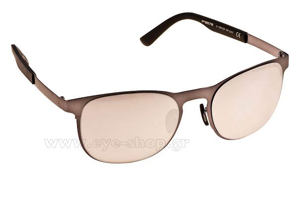 Sunglasses Porsche Design 8578 A mercury silver mirrored