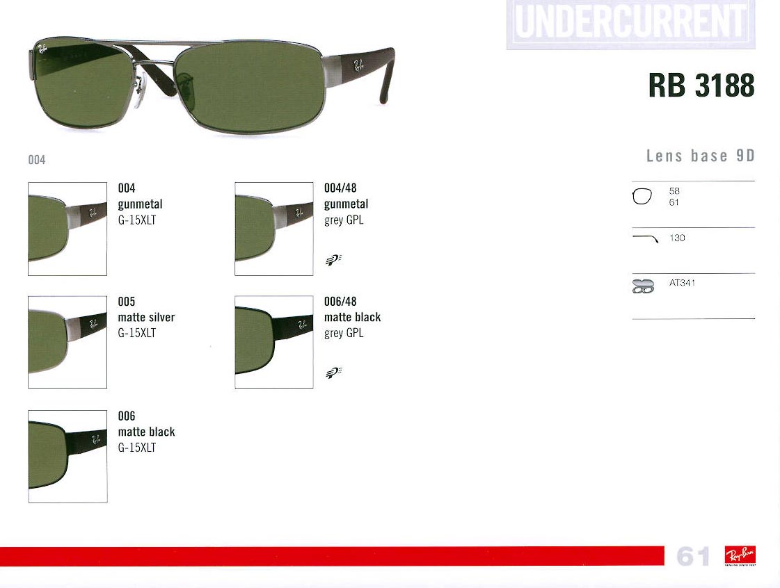 Sunglasses Rayban 3188 012
