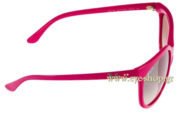 Rayban model 4126 CATS 1000 color 758/32