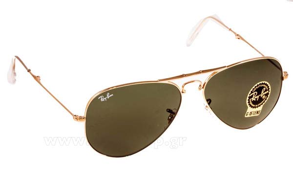 Sunglasses Rayban Aviator Folding 3479 001