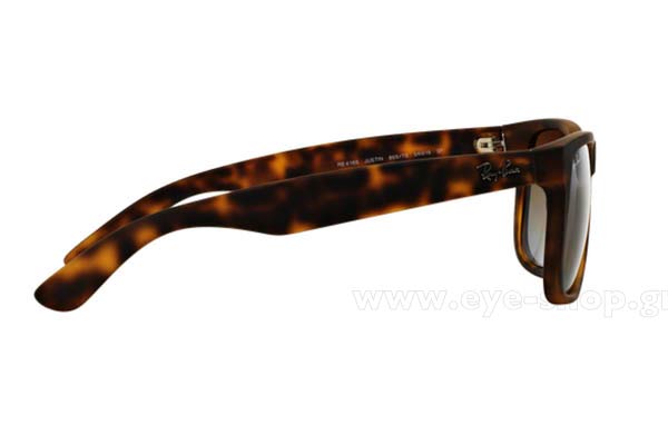 Rayban model Justin 4165 color 865/T5 Polarized