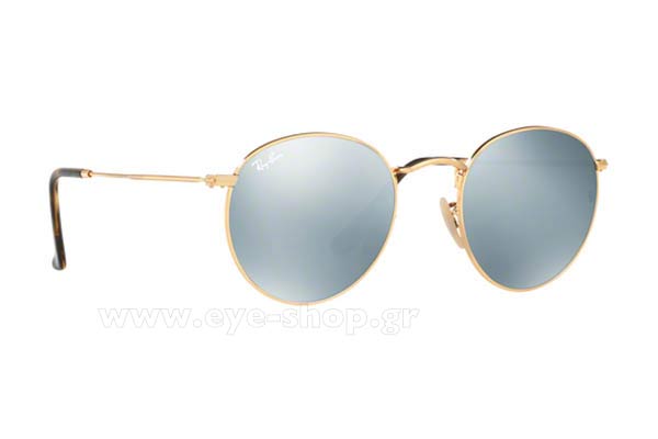 Sunglasses Rayban 3447N Round Metal 001/30