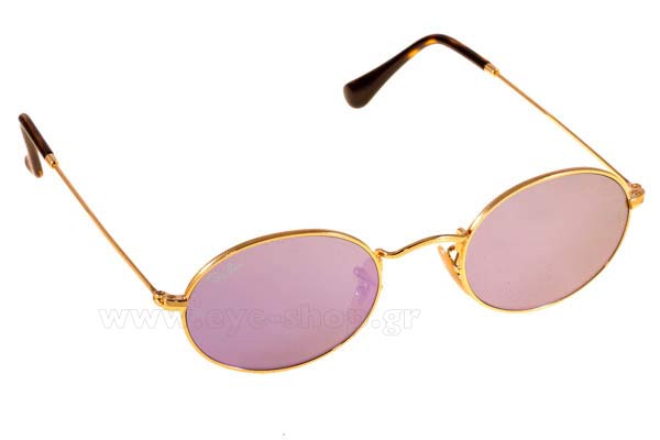 Sunglasses Rayban 3547N Oval Flat 001/8O