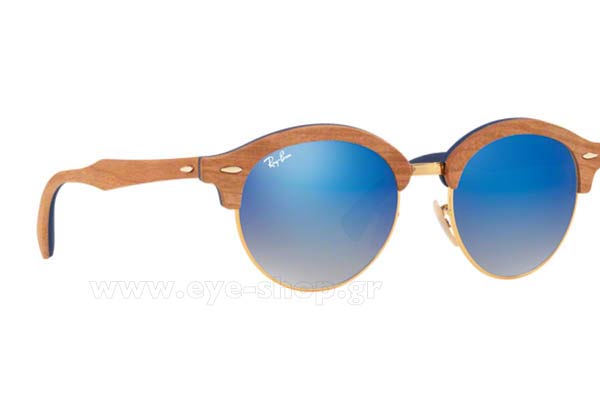 Sunglasses Rayban Clubround 4246M Wood 11807Q