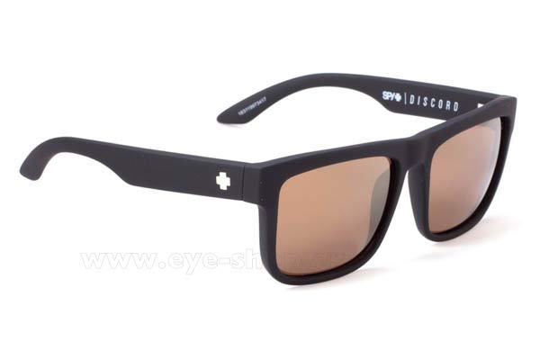 Sunglasses SPY DISCORD 183119973417 MATTE BLACK Happy Lens