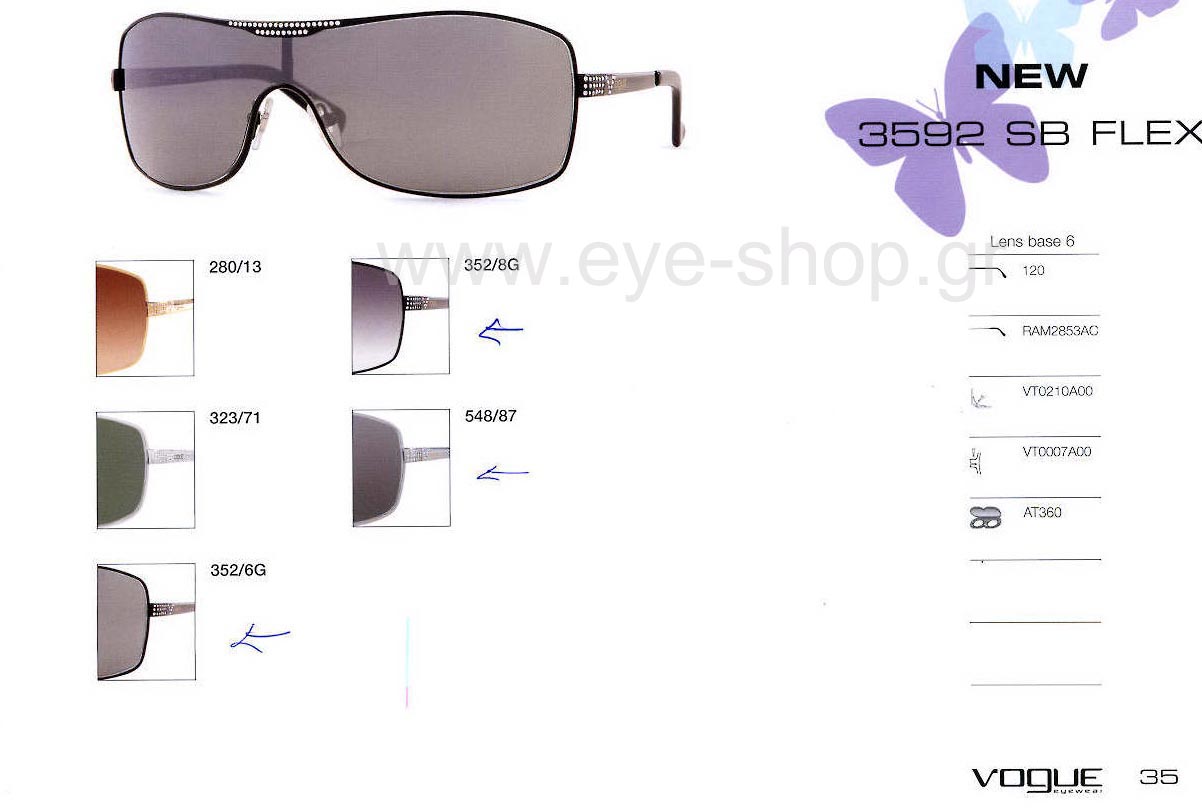 Sunglasses Vogue 3592 SB 548/87