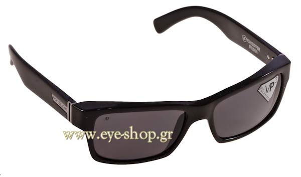 Sunglasses Von Zipper Fulton VZSU78 02 9070 Black Gloss Grey poli Polarized
