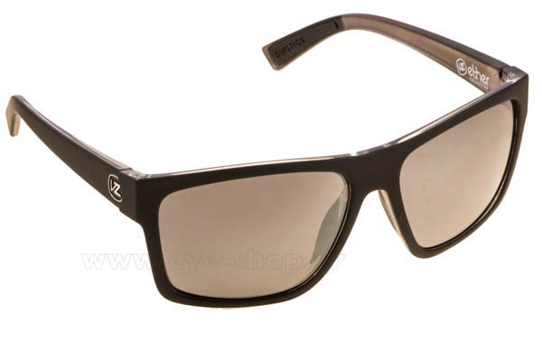 Sunglasses Von Zipper DIPSTICK SMSF7DIP-BKN Black satin trans grey