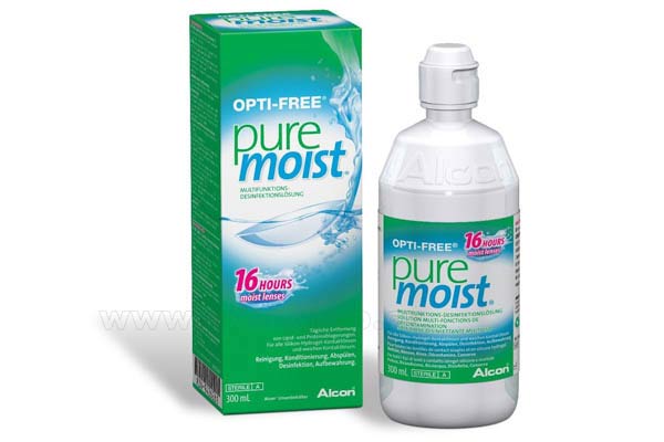 Contact lenses solutions cleaners  Alcon Opti Free Pure Moist 300ml  