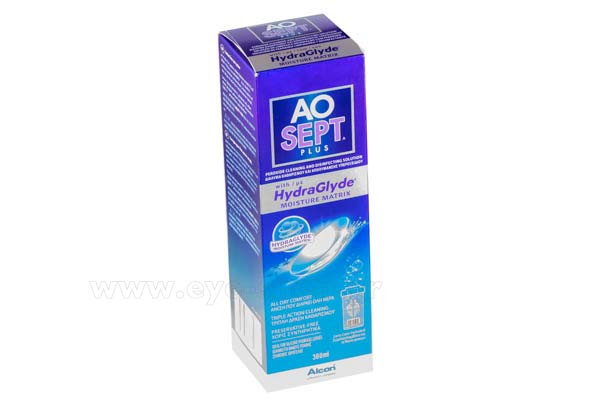 Contact lenses solutions cleaners  Alcon Ciba Aosept Plus 360ml Hydraglide  