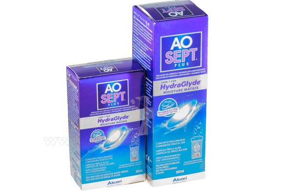 Contact lenses solutions cleaners  Alcon Ciba Aosept Plus 450ml Hydraglide  