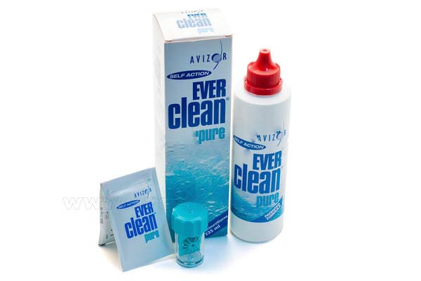 Contact lenses solutions cleaners  Avizor EverClean  
