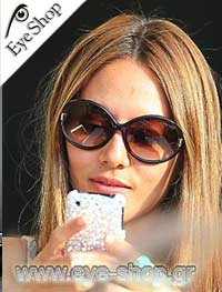  Jessica-Michibata wearing sunglasses Tom Ford TF 124 Sandrina