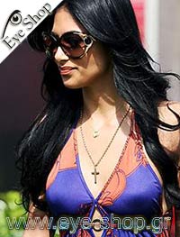  Nicole-Scherziger wearing sunglasses Roberto Cavalli 443s Perla