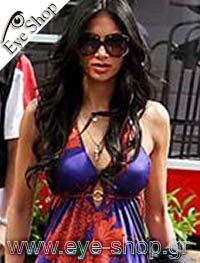  Nicole-Scherziger wearing sunglasses Roberto Cavalli 443s Perla