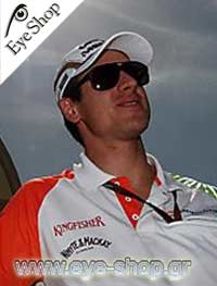  Adrian-Suttil wearing sunglasses Dsquared DQ 0005