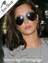 Cheryl Cole wearing RayBan sunglasses model 3025 Aviator color 001/3F A20313 Replacement lenses