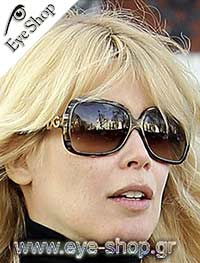 Claudia-Shiffer wearing sunglasses Dolce Gabbana 4074