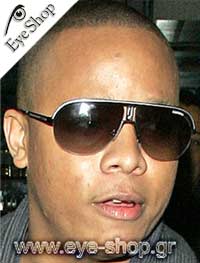  DJ-Ironik wearing sunglasses Carrera TIKAL